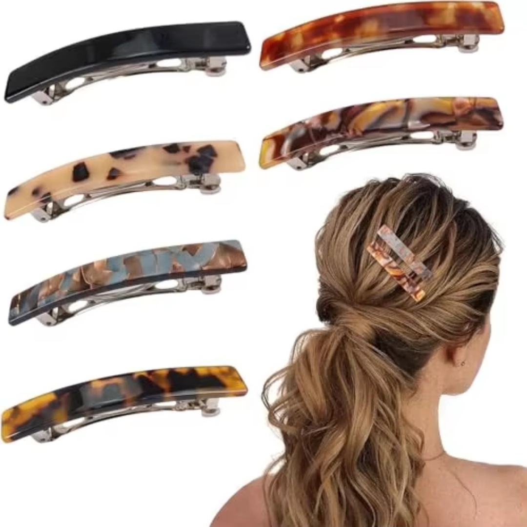 ใหม่ Acetate ผม Barrent ง่ายคลิปผม Elegant Tortoiseshell อุปกรณ์เสริมผมสำหรับผู้หญิงหญิง